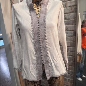 Famous Sam the Tailor on Hong Kong - handmade Moroccan blouse -S